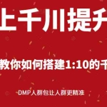 (2480期)线上千川提升课:手把手教你搭建1:10的千川计划 DMP人群包让人群更精准