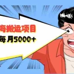 (2091期)自媒体蓝海搬运项目:单号收益每月基本都可以达到5000+,可批量
