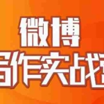 (1827期)村西边老王·微博超级写作实战营,帮助你粉丝猛涨价值999元