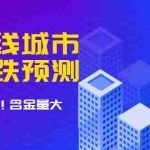 (1713期)樱桃大房子·一二线城市的涨跌预测、机会分析 含金量大,想买房的 建议看看