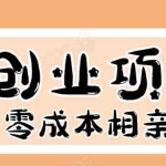 (1655期)史上最强的零成本创业项目年入30W:相亲号,从平台搭建到引流到后期开单