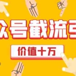 (1608期)价值十万公众号拦截引流技术,强制排名,公众号快速排名优化全套教程