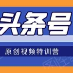 (1544期)头条号原创视频特训营:一对一带你玩转短视频,新号10天日收益破252元