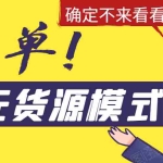 (1526期)淘宝无货源模式海外单操作教程,如何做到日出百单?详细实操指南!