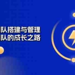 （10837期）企业 流量团队-搭建与管理，亿级 操盘团队的成长之路（28节课）