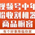 （10874期）【有个好事降临你家】-视频号最火赛道，商品橱窗，分成计划 条条爆