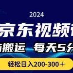 (10900期)最新京东视频带货,无脑搬运,每天5分钟 , 轻松日入200-300+