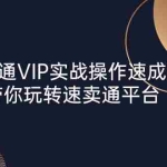 （10935期）速卖通 VIP实战操作-速成班，带你玩转速卖通平台（23节）