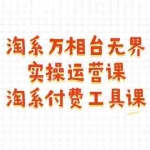 (11320期)淘系-万相台无界实操运营课:淘系 付费工具课(40节课)