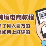 (11455期)不能s单了月入百万的卖家们是如何上好评的,亚马逊跨境电商教程