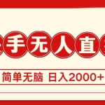 (11491期)快手美女跳舞,简单无脑,轻轻松松日入2000+