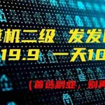 (11715期)计算机二级,一单19.9 一天能出100单,每天只需发发图片(附518G资料)