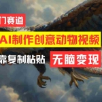 (11773期)教你免费制作吸睛动物合成视频,轻松月入过万!