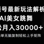 (12420期)视频号最新暴利玩法揭秘,轻松月入30000+