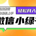 (12500期)微信小绿书8.0,无脑搬运,轻松月入5w+