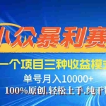 (12579期)【老人言】-视频号爆火赛道,三种变现方式,0粉新号调调爆款