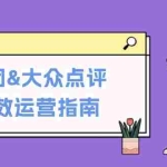 (12615期)美团&大众点评高效运营指南:从平台基础认知到提升销量的实用操作技巧