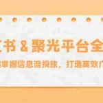 (12771期)小红薯&聚光平台全攻略:零基础掌握信息流投放,打造高效广告策略