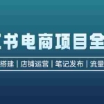 (12915期)小红书电商项目全解析,包括账号搭建、店铺运营、笔记发布  实现流量变现