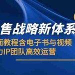 （12985期）2024发售战略新体系，全面教程含电子书与视频，助力IP团队高效运营