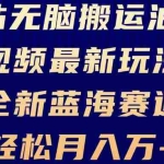 (13155期)B站无脑搬运油管视频最新玩法,轻松月入过万,小白轻松上手,全新蓝海赛道