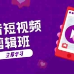 (13229期)抖音短视频剪辑班:从文案到配音:抖音文字动画短视频制作秘籍