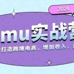 (13266期)2024Temu实战营:从零开始打造跨境电商,增加收入,出海赚美金