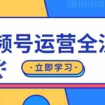 （13401期）视频号运营全流程：起号方法、直播流程、私域建设及自然流与付费流运营