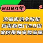(13480期)流量密码全解析:短视频热门20招,实战案例带你掌握流量本质