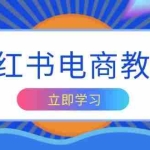(13776期)小红书电商教程,掌握帐号定位与内容创作技巧,打造爆款,实现商业变现
