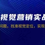 (13786期)电商视觉营销实战课,解决转化率问题,找准视觉定位,实现高转化目标