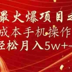 (14126期)7天赚了2.6万,2025利润超级高!0成本手机操作轻松月入5w+