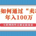 (14181期)2025年如何通过“卖项目”实现100万收益:最具潜力的盈利模式解析