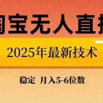 (14175期)淘宝无人直播带货9.0,最新技术,不违规,不封号,当天播,当天见收益…