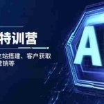 (14217期)AI外贸特训营:AI快速选品、独立站搭建、客户获取、邮件营销、品牌营销等