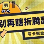 (14568期)别再瞎折腾副业了!号卡共创分销,让你轻松日入1000+(完整版)