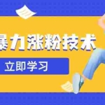 （14147期）抖音暴力涨粉技术：一天轻松1-10万粉，技术不确定真实性，自测