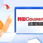 (14214期)韩国Coupang平台运营秘籍,酷胖卖家必修课,助力卖家提升平台竞争力