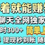 （14308期）打字聊天项目 打字聊天就有米  一天100-1000左右