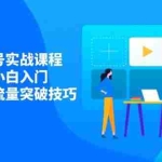 （14273期）短视频起号实战课程，零基础小白入门，掌握定位与流量突破技巧