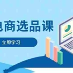 (14547期)跨境电商选品课:涵盖电动滑板车、健康医疗、电子游戏、厨房用品、宠物等