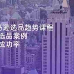 （14434期）2025亚马逊选品趋势课程，含多品类选品案例，提升新品成功率