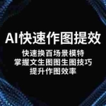 （14430期）AI快速作图提效，快速换百场景模特，掌握文生图图生图技巧，提升作图效率