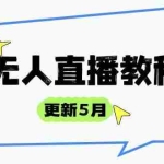 (14663期)无人直播教程-更新5月,防风技术到话术,选品玩法全解析,打造直播高手