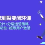 (14726期)从引流到裂变闭环课:钩子设计+分层运营策略,朋友圈粘性+超级用户激活