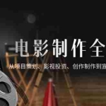 (14800期)电影制作全流程,从项目策划、影视投资、创作制作到宣发排片及版权回收