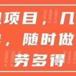 (15013期)手机项目,几秒做一单,随时可做,多劳多得