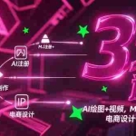 (15245期)3天速成AI绘图+视频,MJ注册到商业应用,电商设计+IP统一实战指南