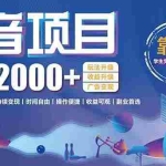 (15277期)抖音小游戏项目:日收益2000+暴利逆袭,玩法简单|平台稳定|持续变现