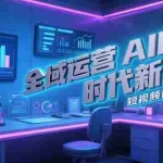 (15327期)全域运营AIGC时代新玩法,文案封面设计公式,短视频运营SOP